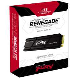SSD Kingston Fury Renegade PCIe 4.0 NVMe M.2 2TB (SFYRDK/2000G) Thumb