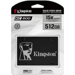 SSD Kingston KC600 512GB (SKC600/512G) Thumb
