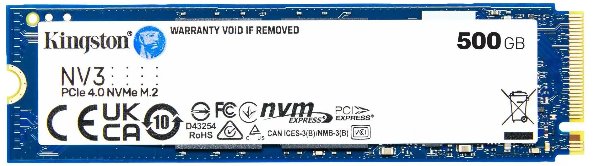 SSD Kingston NV3 500GB (SNV3S/500G)