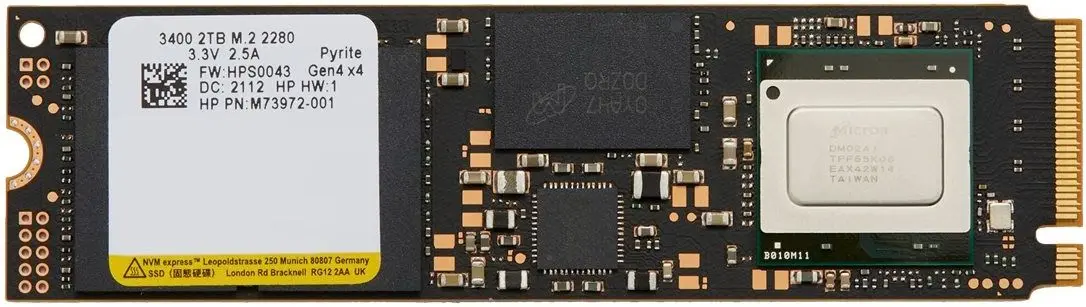 Твердотельный накопитель Micron 3400 512GB (MTFDKBA512TFH-1BC15ABYYR) - 3