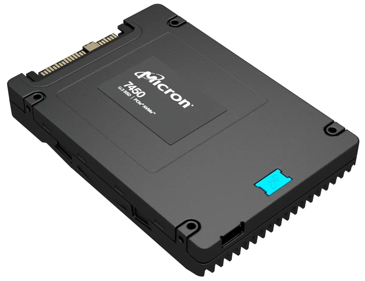 Твердотельный накопитель Micron 7450 Max 3.2TB (MTFDKCB3T2TFS-1BC1ZABYYR) - 3