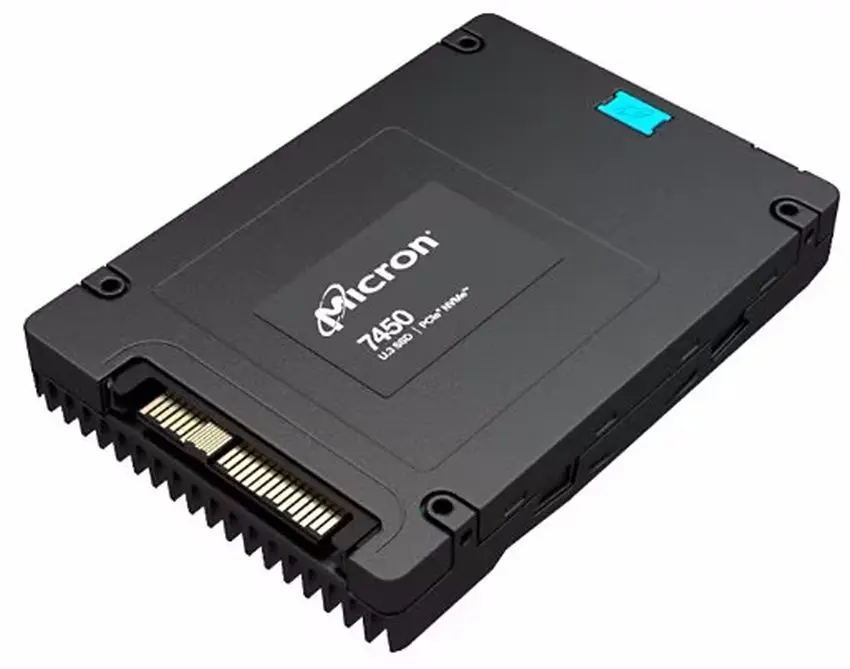 Твердотельный накопитель Micron 7450 Pro 7680GB (MTFDKCB7T6TFR-1BC1ZABYYR) - 4