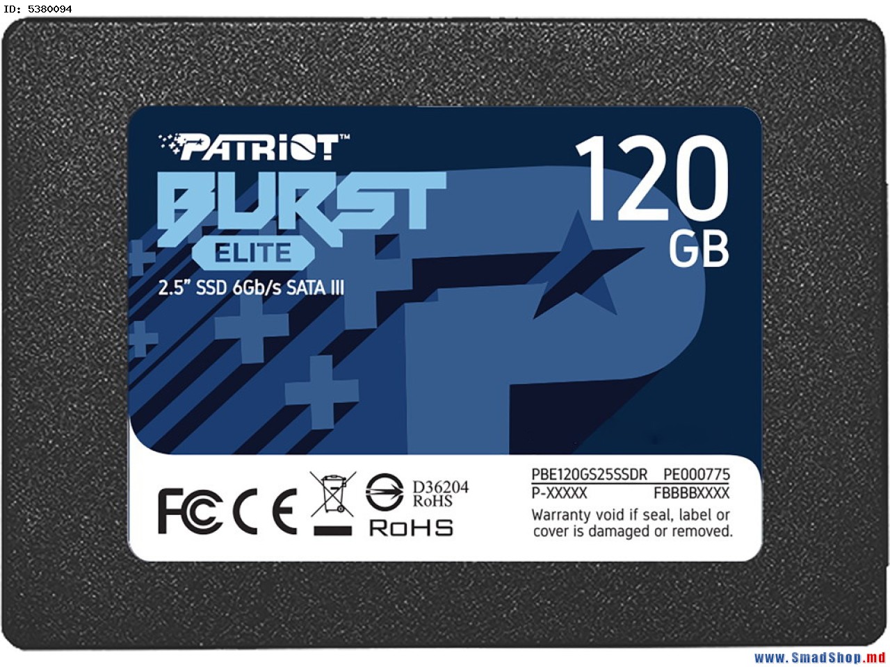 Ssd накопитель patriot burst elite pbe120gs25ssdr 120гб обзор