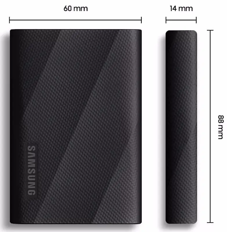 Портативный твердотельный накопитель Samsung T9 2TB (Black)