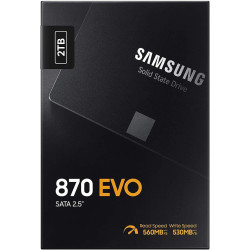 SSD Samsung 870 EVO 2TB (MZ-77E2T0B/AM) Thumb