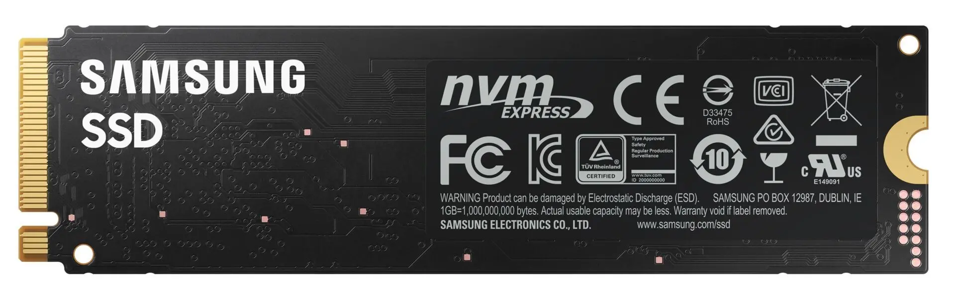 SSD Samsung 980 1TB M.2 (MZ-V8V1T0BW)
