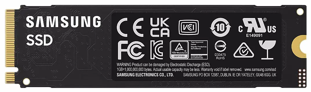 Твердотельный накопитель Samsung 990 EVO Plus 1TB (MZ-V9S1T0BW)