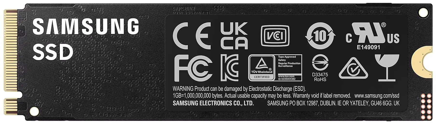 Твердотельный накопитель Samsung 990 Pro 4TB (MZ-V9P4T0BW)