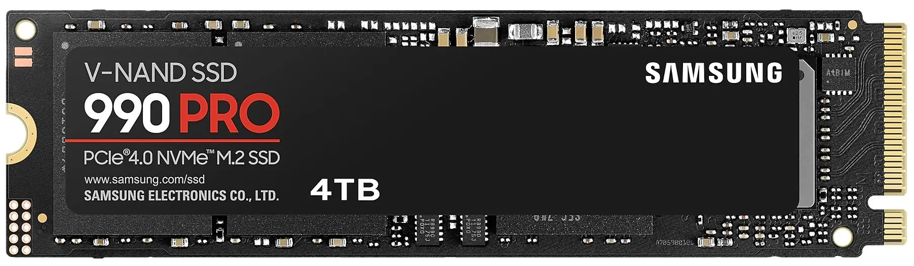 Твердотельный накопитель Samsung 990 Pro 4TB (MZ-V9P4T0BW)