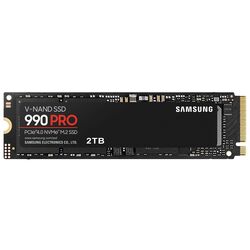 SSD Samsung 990 PRO PCIe 4.0 NVMe SSD 2TB (MZ-V9P2T0B/AM)