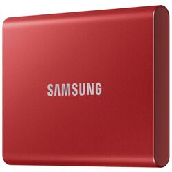 Внешний твердотельный накопитель Samsung T7 1.0TB Red (MU-PC1T0R/AM) Thumb