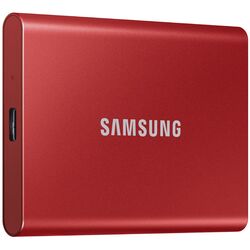 Внешний твердотельный накопитель Samsung T7 1.0TB Red (MU-PC1T0R/AM) Thumb