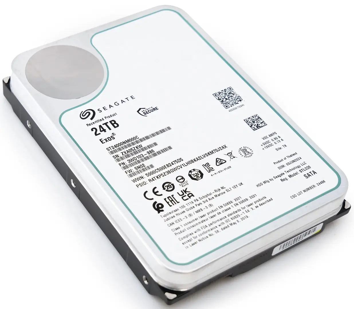 Hard disk Seagate Exos 24TB (ST24000NM000C-FR)