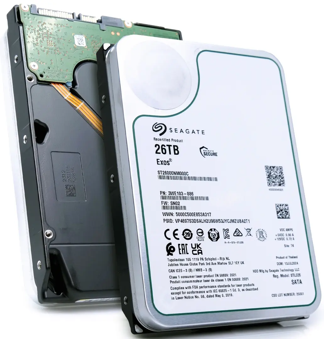 Hard disk Seagate Exos 26TB (ST26000NM000C-FR)