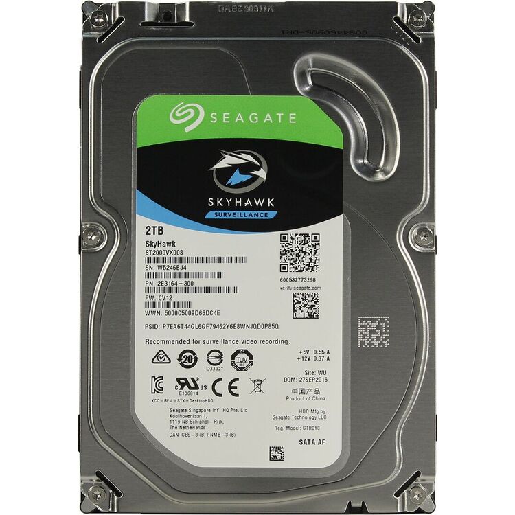 Жесткий диск Seagate SkyHawk 2TB (ST2000VX008) купить в Кишиневе ...