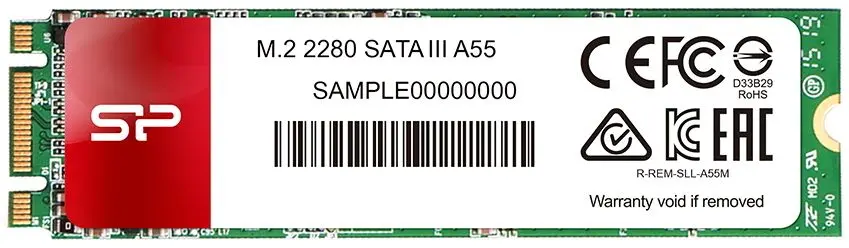 SSD Silicon Power A55 M.2 2280 256GB (SP256GBSS3A55M28)