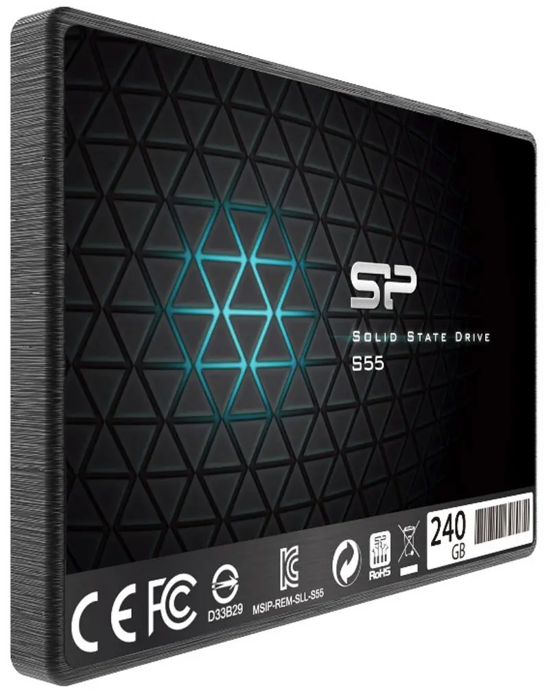 SSD Silicon Power Slim S55 240GB (SP240GBSS3S55S25) - 2