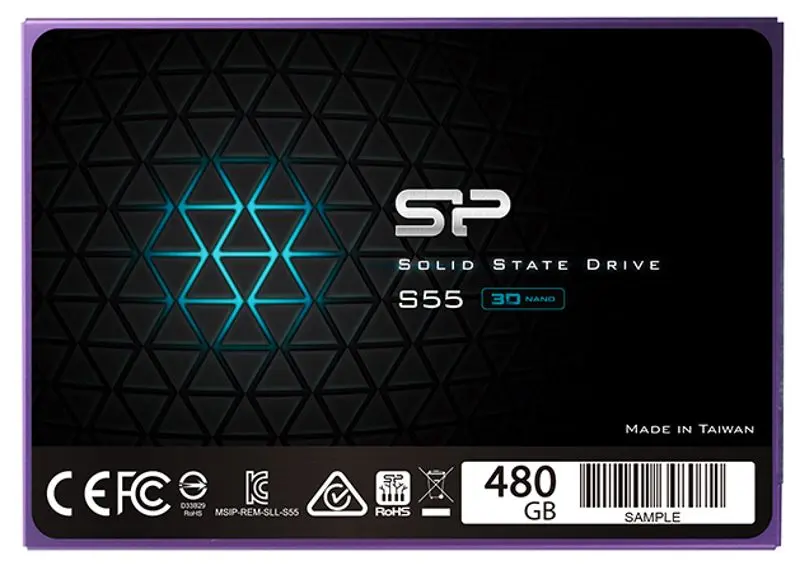 SSD Silicon Power Slim S55 480GB (SP480GBSS3S55S25)