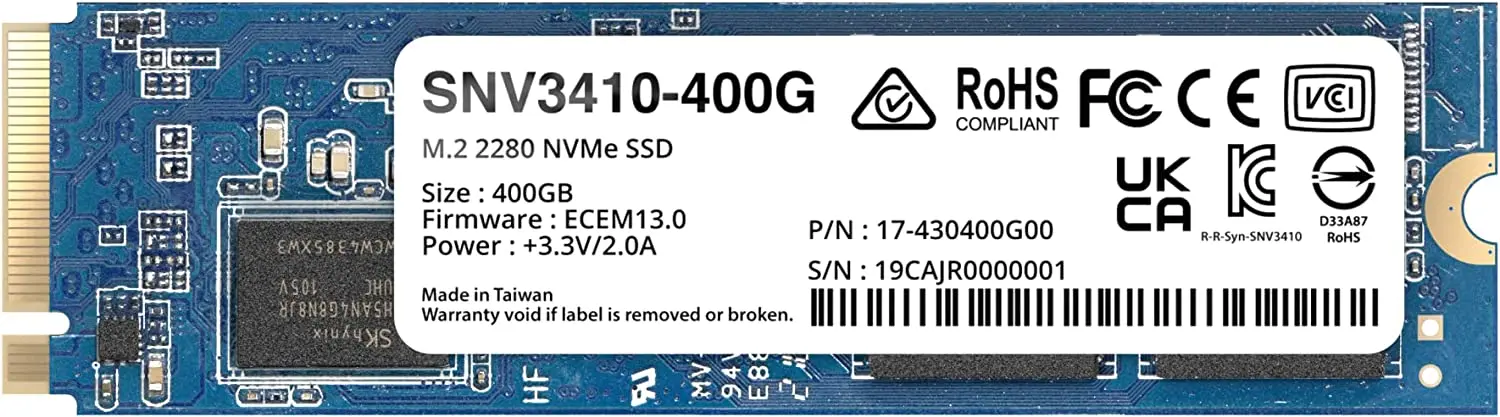SSD Synology SNV3410 400GB (SNV3410-400G)