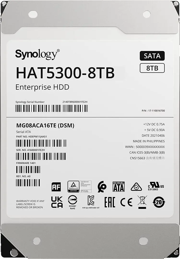 Жесткий диск Synology HAT5300 8TB (HAT5310-8T)