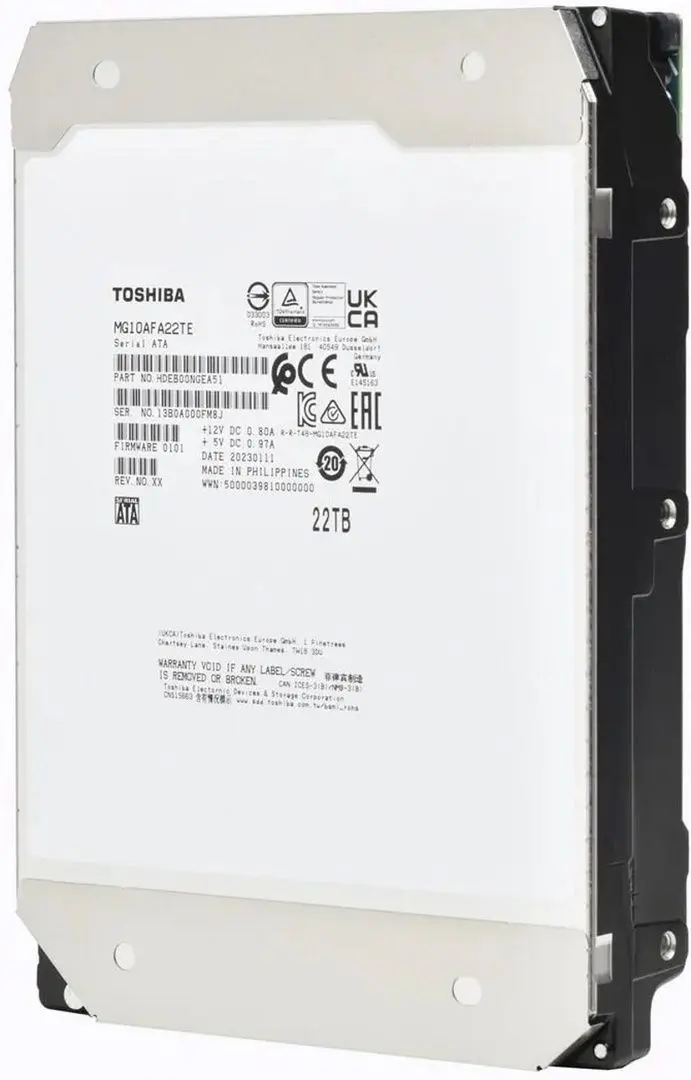 Жесткий диск Toshiba MG Series 22TB (MG10AFA22TE)