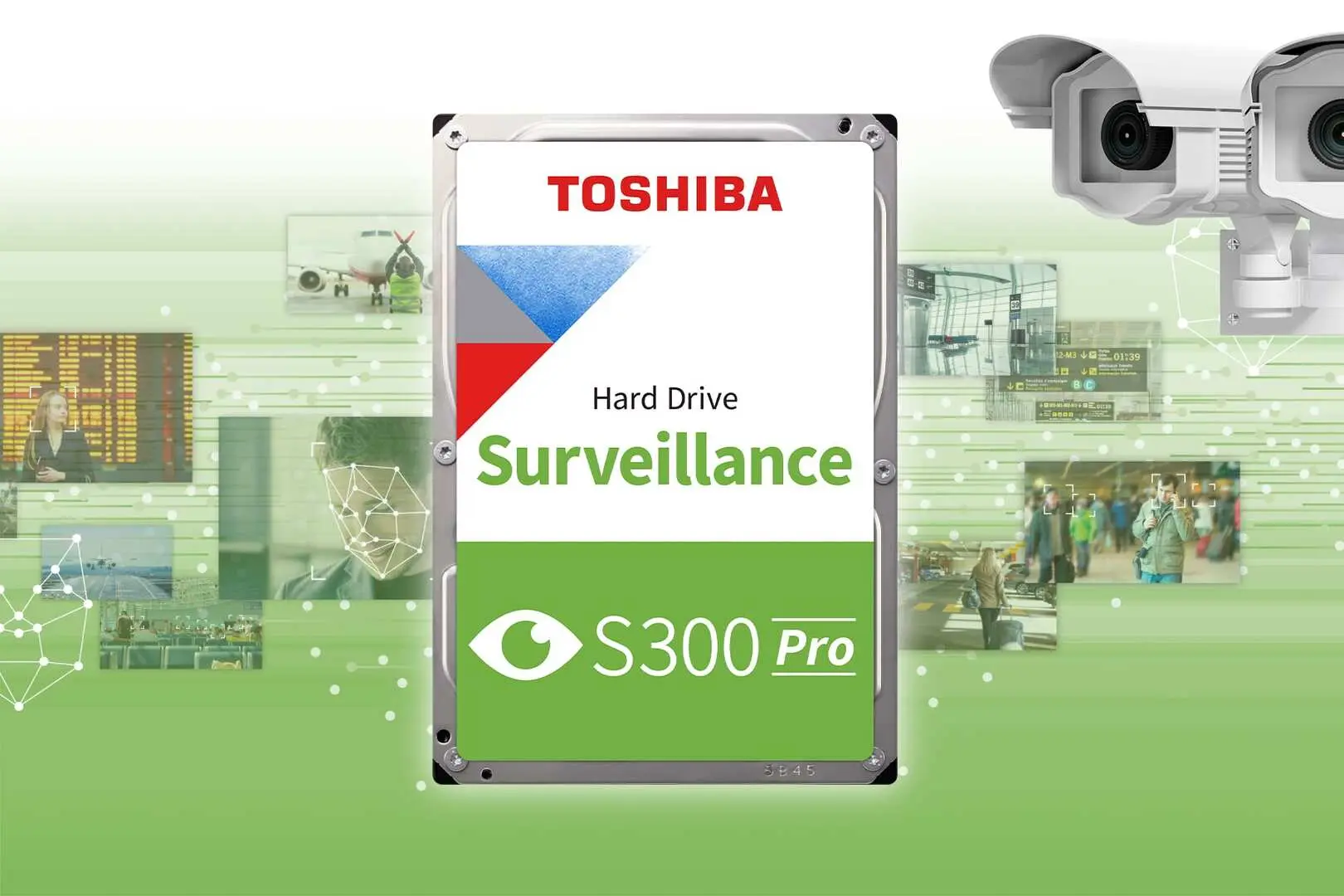 Hard disk Toshiba S300 Pro Surveillance 8TB (HDWT380UZSVA)