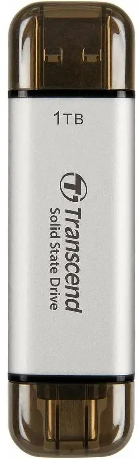 SSD portabil Transcend ESD310S 1TB Silver (TS1TESD310S)