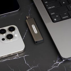 SSD portabil Transcend ESD330C 1TB Brown (TS1TESD330C) Thumb