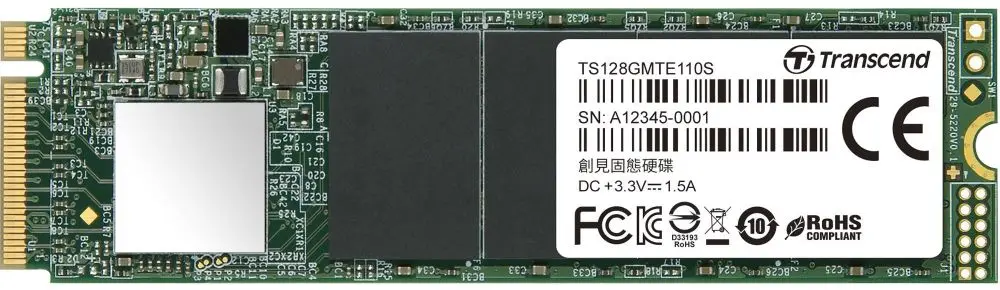 SSD Transcend 110S 128GB M.2 (TS128GMTE110S)