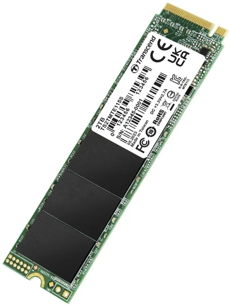 SSD Transcend 115S PCIe Gen3 x4 M.2 2280 2TB (TS500GMTE115S)