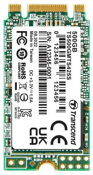 SSD Transcend 425S M.2 500GB (TS500GMTS425S)