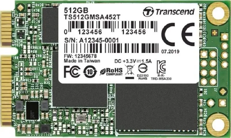 SSD Transcend MSA452T 512GB (TS512GMSA452T)