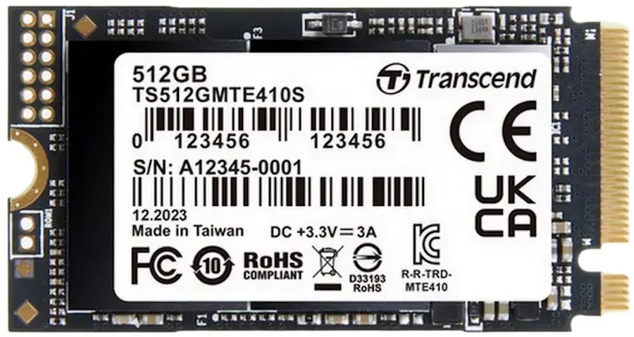 SSD Transcend MTE410S 512GB (TS512GMTE410S)
