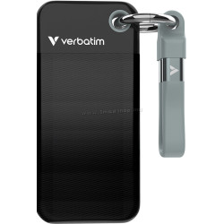 Портативный твердотельный накопитель Verbatim Pocket 256GB (32415)