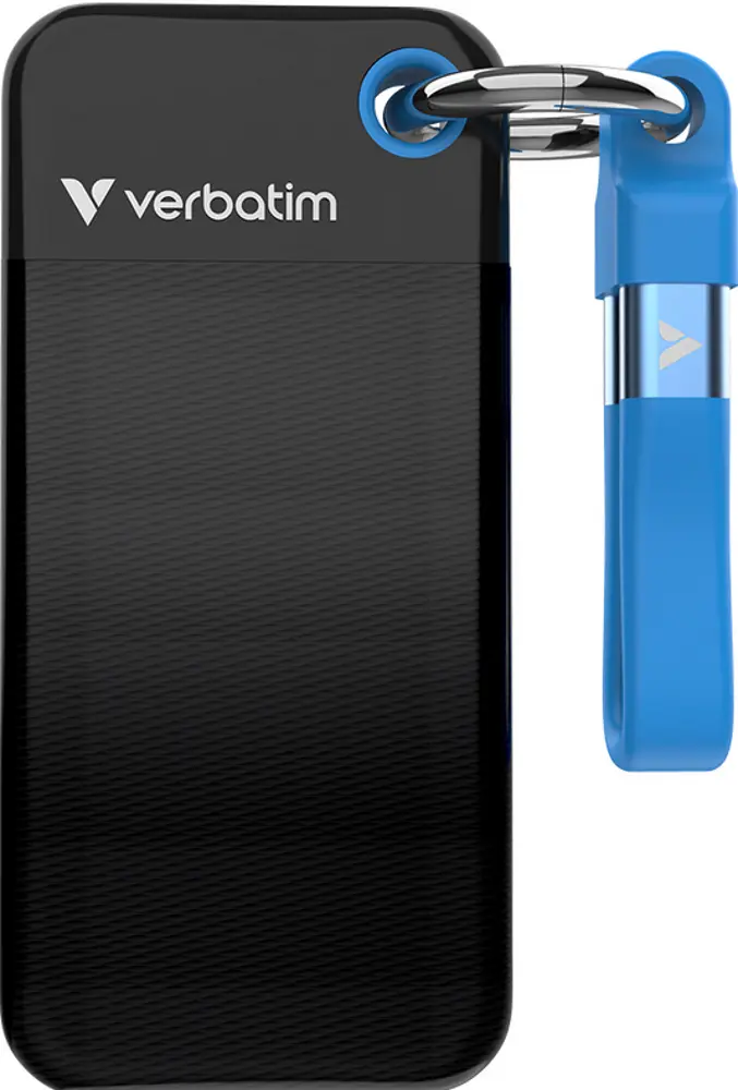 Портативный твердотельный накопитель Verbatim Pocket 256GB (32416)