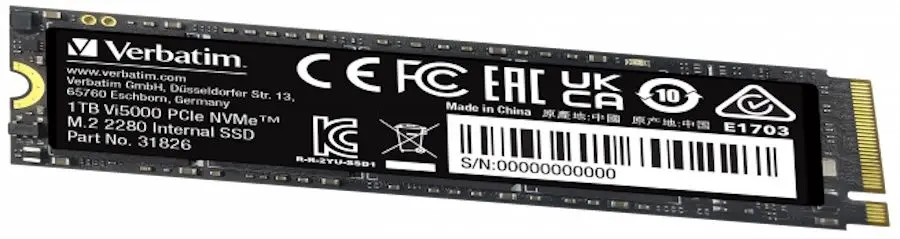 SSD Verbatim Vi5000 1TB (VI5000-1TB-31826) - 3