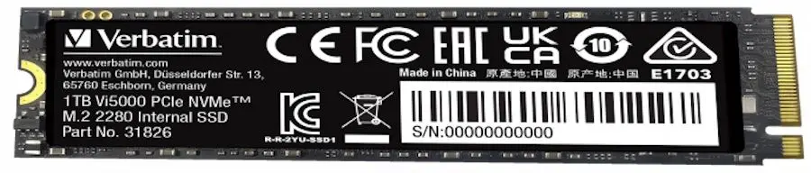 SSD Verbatim Vi5000 1TB (VI5000-1TB-31826)