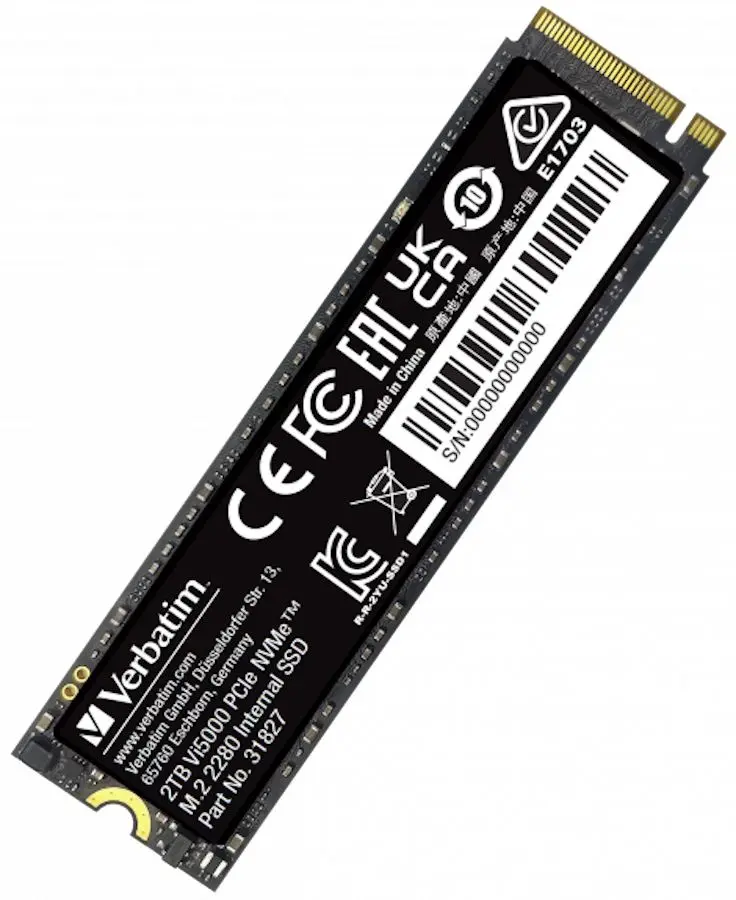 Твердотельный накопитель Verbatim Vi5000 2TB (VI5000-2TB-31827) - 2