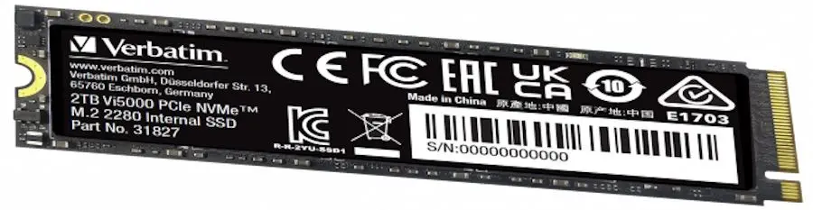 Твердотельный накопитель Verbatim Vi5000 2TB (VI5000-2TB-31827) - 3