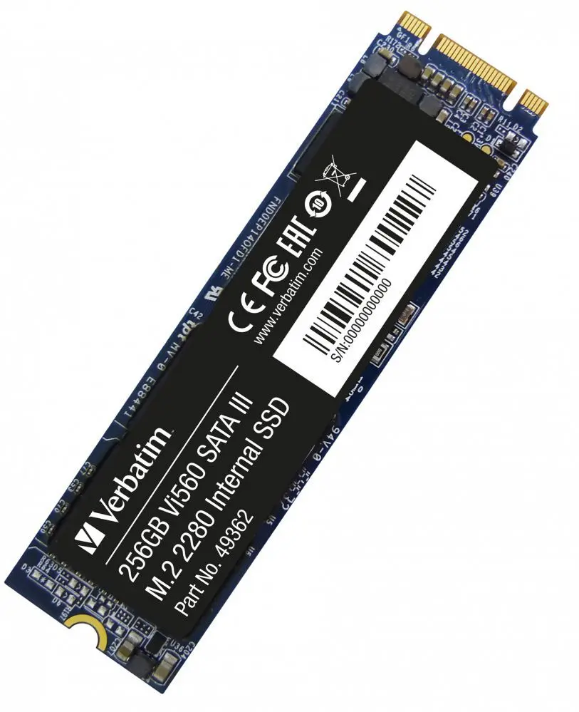 Твердотельный накопитель Verbatim Vi560 S3 256GB M.2 (49362)