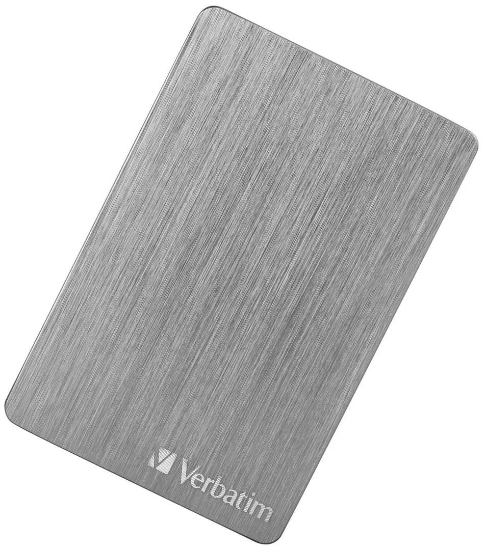 Внешний жесткий диск Verbatim Store 'n' Go Alu Slim 1TB (Silver Grey) - 2