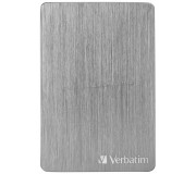 Hard disk extern Verbatim Store 'n' Go Alu Slim 1TB (Silver Grey)