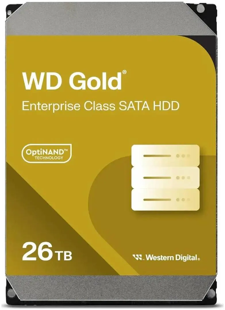 Жесткий диск Western Digital Gold 26TB (WD261KRYZ)
