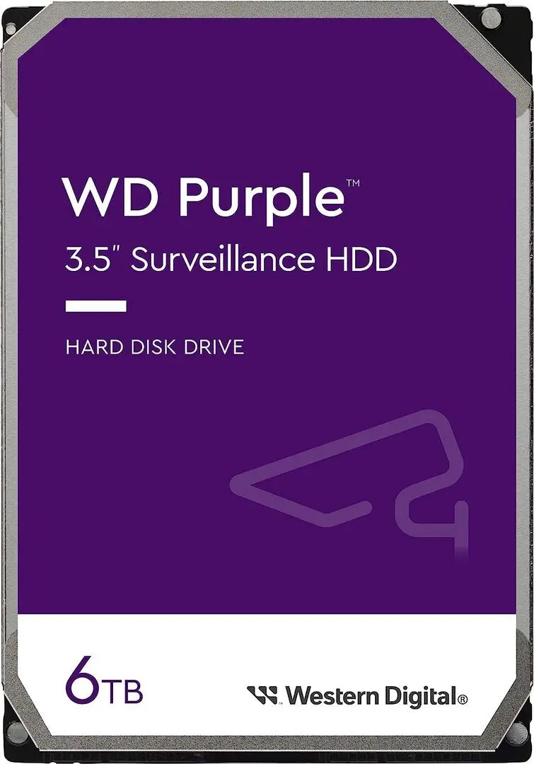 Жесткий диск Western Digital Purple 6TB (WD64PURZ)