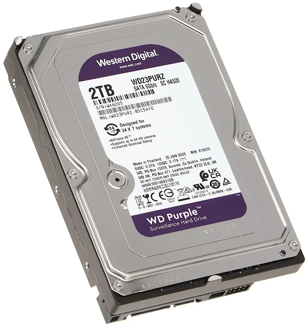 Hard disk Western Digital Purple WD23PURZ 2TB (WD23PURZ)