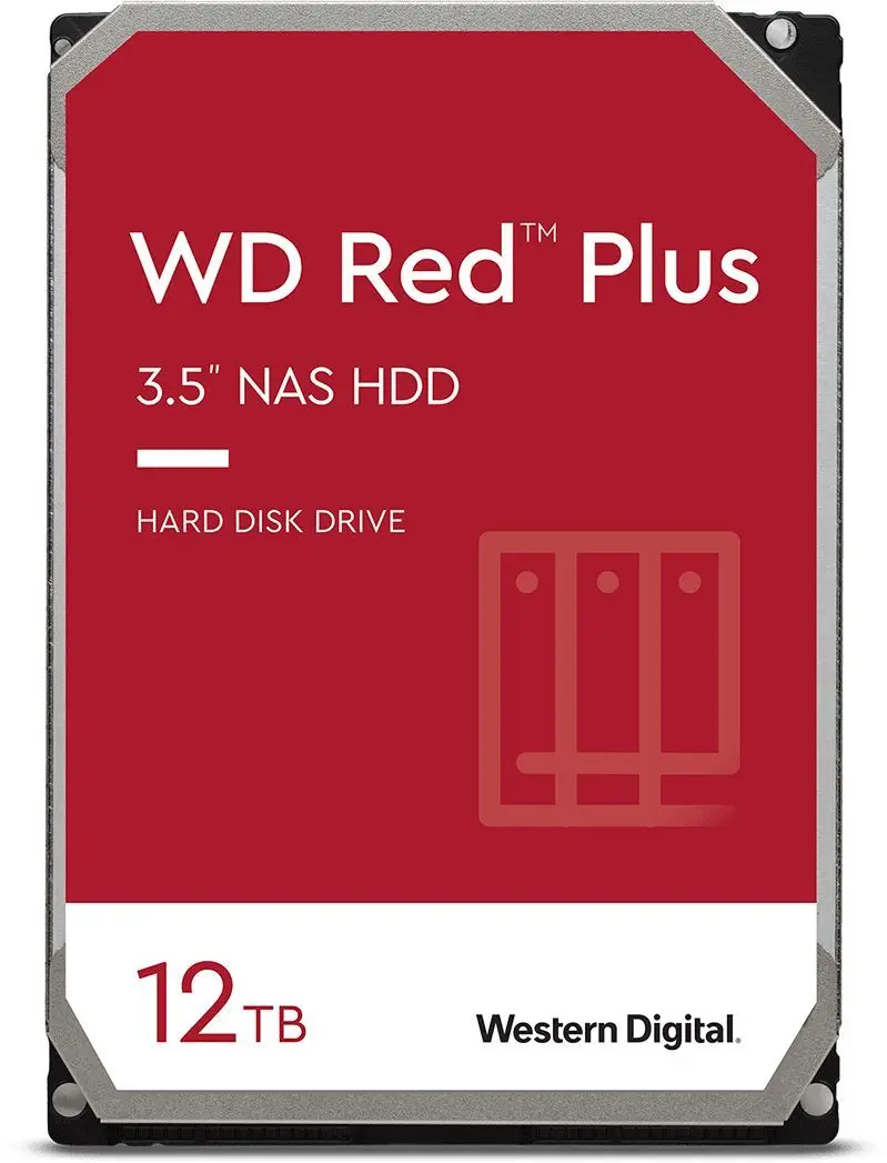 Hard disk Western Digital Red Plus NAS 12TB (WD120EFBX)