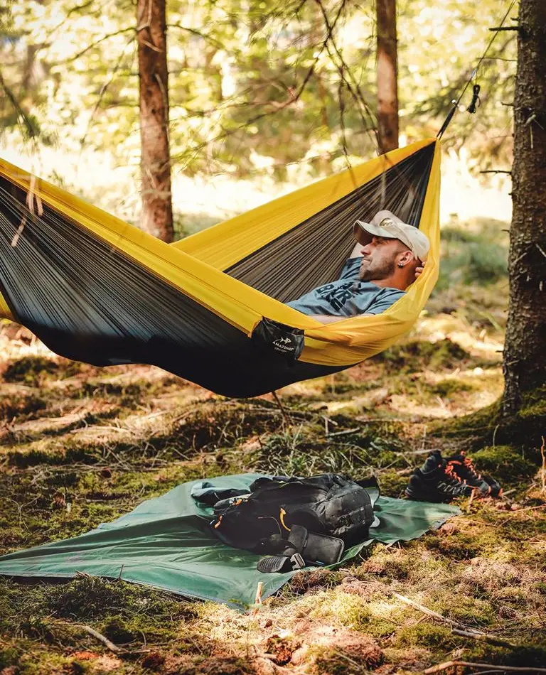 Hamac pentru echipament Amazonas Hammock Floor (Green)