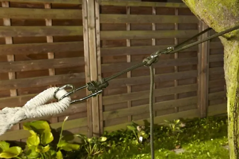 Set fixare pentru hamac Blooma Kieyo (Green)