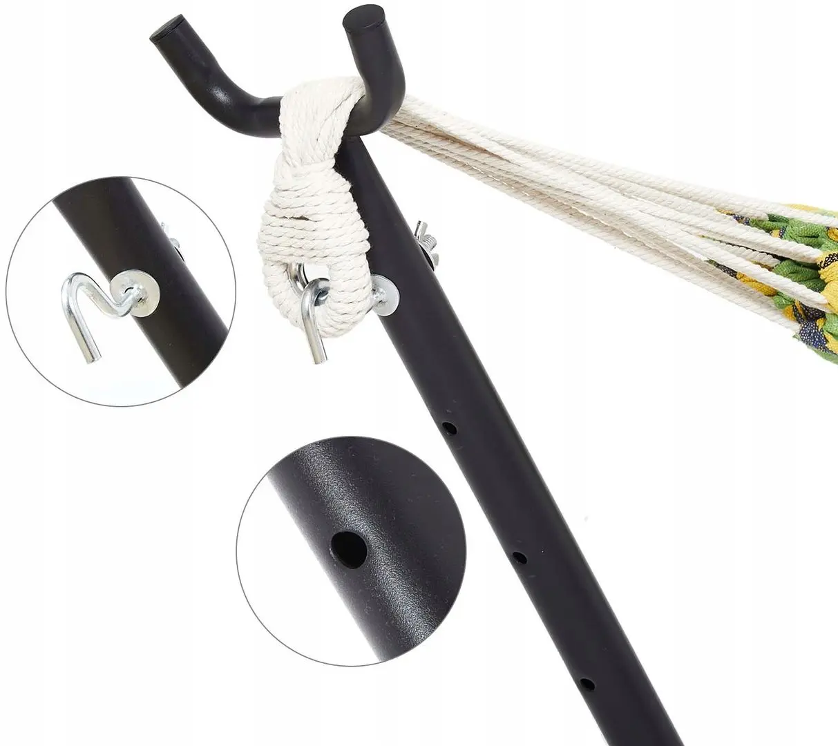 Suport cadru hamac GardenLine HAM2535 (Black)