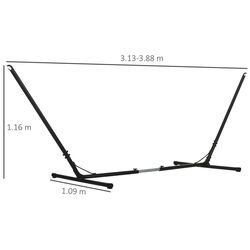 Suport cadru hamac Outsunny 84A-083 (Black) Thumb